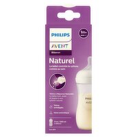 Philips Avent Natural 9 oz Baby Bottle, 1m+, 1 count
