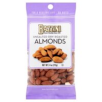 Bazzini Unsalted Dry Roasted Almonds, 4 oz