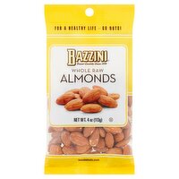 Bazzini Whole Raw Almonds, 4 oz