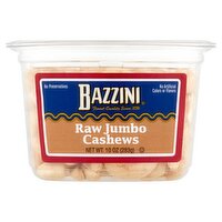 Bazzini Raw Jumbo Cashews, 10 oz