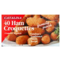 Catalina Ham Croquettes Family Pack, 40 count, 47 oz