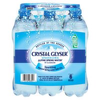 CG Roxane Crystal Geyser Sparkling Alpine Spring Water, 16.9 fl oz