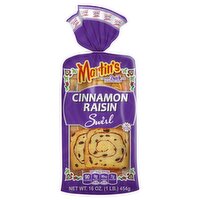 Martin's Cinnamon Raisin Swirl Potato Bread, 16 oz, 16 Ounce