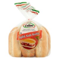 Calise Bakery Split Sub Rolls, 15 oz