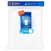 Hanes Boys' Tagless T-Shirts, M, 3 count