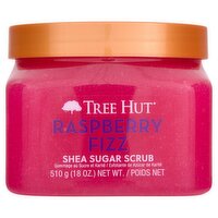 Tree Hut Raspberry Fizz Shea Sugar Scrub, 18 oz