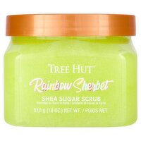 Tree Hut Rainbow Sherbet Shea Sugar Scrub, 18 oz