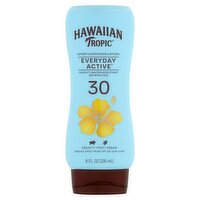 Hawaiian Tropic Everyday Active Broad Spectrum Sport Sunscreen Lotion, SPF 30, 8 fl oz