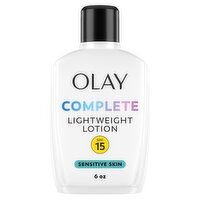 Olay Complete Lotion Moisturizer with SPF 15 Sensitive, 6.0 oz, 6 Fluid ounce