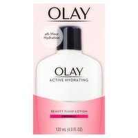 Olay Active Hydrating Original Beauty Fluid Lotion, 4.0 fl oz