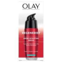 Olay Regenerist Micro-Sculpting Serum, Fragrance Free Face Moisturizer 1.7 Fl Oz

