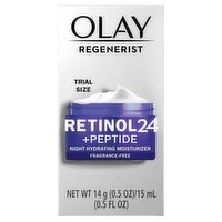 Olay Minis Retinol 24 + Peptide Night Hydrating Moisturizer, 0.5 oz