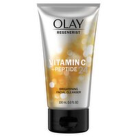 Olay Regenerist Vitamin C + Peptide 24 Brightening Facial Cleanser, 150 mL