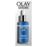 Olay Serums Hyaluronic +Peptide 24 Hydrating Serum, 1.3 fl oz