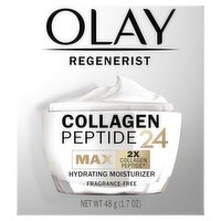 Olay Regenerist Collagen Peptide 24 Hydrating Moisturizer, 1.7 fl oz