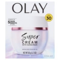 Olay Super Cream with Sunscreen, SPF 30, 1.7 oz