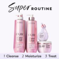 Olay Super Serum Luminous & Resilient Skin Body Lotion, 18.5 fl oz