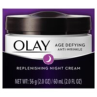 Olay Age Defying Anti-Wrinkle Replenishing Night Cream, 2 oz