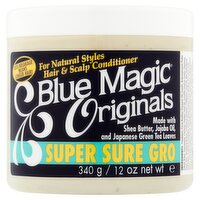 Blue Magic Originals Super Sure Gro Hair & Scalp Conditioner, 12 oz, 12 Ounce