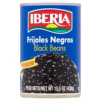 Iberia Premium Black Beans, 15.5 oz