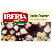 Iberia Jumbo Calamari in Garlic Sauce, 4 oz