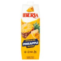Iberia Pineapple Nectar, 33.8 fl oz