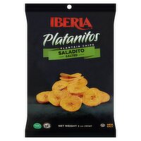 Iberia Platanitos Salted Plantain Chips, 3 oz