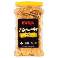 Iberia Ajo Garlic Platanitos Plantain Chips, 20 oz