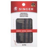 Singer Assorted Hand Needles, 45 count