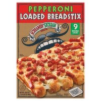 Screamin' Sicilian Pizza Co. Pepperoni Loaded Breadstix, 9 count, 16.55 oz
