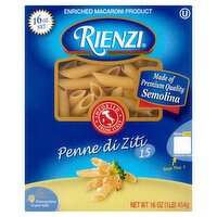 Rienzi Penne di Ziti 15 Pasta, 16 oz