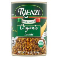 Rienzi Organic Lentils, 15 oz