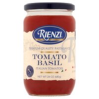 RIENZI Tomato Basil Premium Quality Pasta Sauce, 24 oz