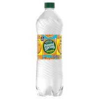 Poland Spring Sparkling Orange Flavor Spring Water, 33.8 fl oz