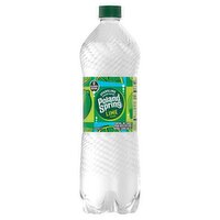 Poland Spring Sparkling Lime Flavor Spring Water, 33.8 fl oz