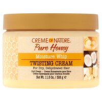 Creme of Nature Pure Honey Moisture Whip Twisting Cream, 11.5 oz, 11.5 Ounce