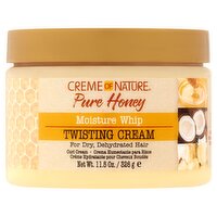 Creme of Nature Pure Honey Moisture Whip Twisting Cream, 11.5 oz