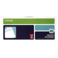 Top Flight Strip & Seal Security Envelopes, 45 count
