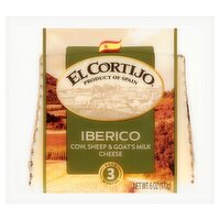 El Cortijo Iberico Cow, Sheep & Goat's Milk Cheese, 6 oz