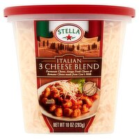 Stella Italian 3 Cheese Blend, 10 oz