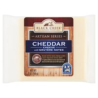 Black Creek Artisan Series Cheddar Cheese with Gruyère Notes, 7 oz, 7 Ounce