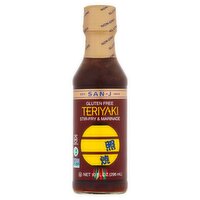 San-J Gluten Free Teriyaki Stir-Fry & Marinade, 10 fl oz, 10 Ounce