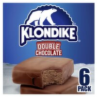 Klondike Double Chocolate Ice Cream Bars, 4.5 fl oz, 6 count