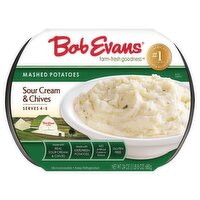 Bob Evans Bob Evans Sour Cream & Chives Mashed Potatoes, 24 oz, 24 Ounce 