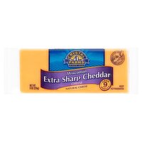 Crystal Farms Wisconsin Extra Sharp Cheddar Cheese, 8 oz