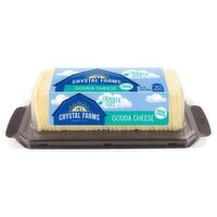 Crystal Farms Sliced Cracker Cuts Gouda Cheese, 30 count, 10 oz