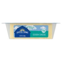 Crystal Farms Cracker Cuts Gouda Cheese, 24 Count, 7 oz