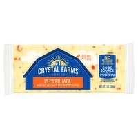 Crystal Farms Pepper Jack Cheese, 7 oz