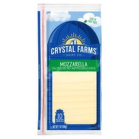 Crystal Farms Low-Moisture Part-Skim Mozzarella Cheese, 10 Count, 7 oz