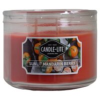 Candle-Lite Sunlit Mandarin Berry Candle, 10 oz